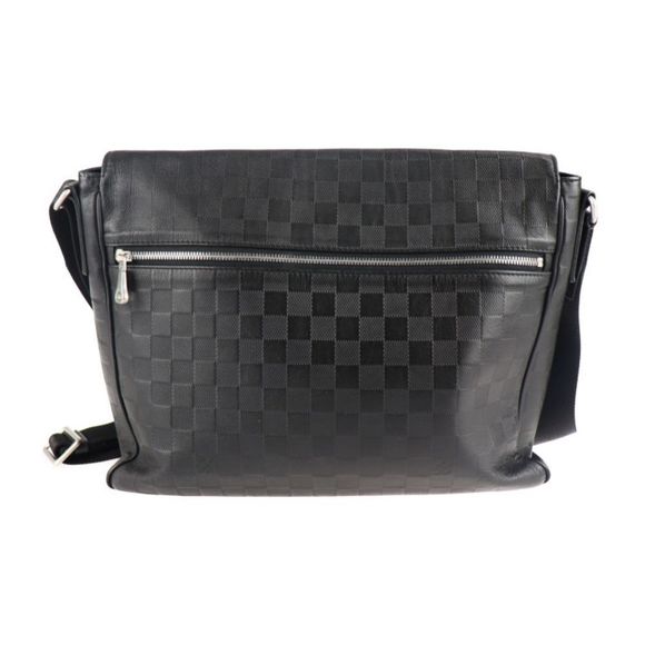Louis Vuitton District MM Shoulder Bag Damier Infini Leather Onyx - Picture 3 of 9